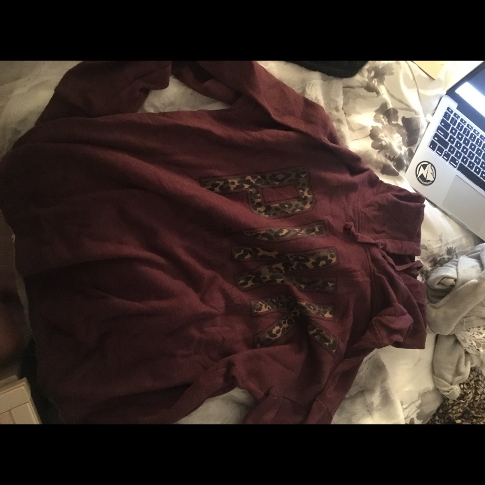 victoria secret long sleeve hoodie